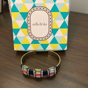 Stella & Dot Moxie Gem Cuff